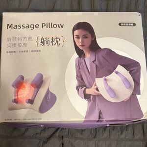 Brand new Neck Massager Pillow with heat rays.